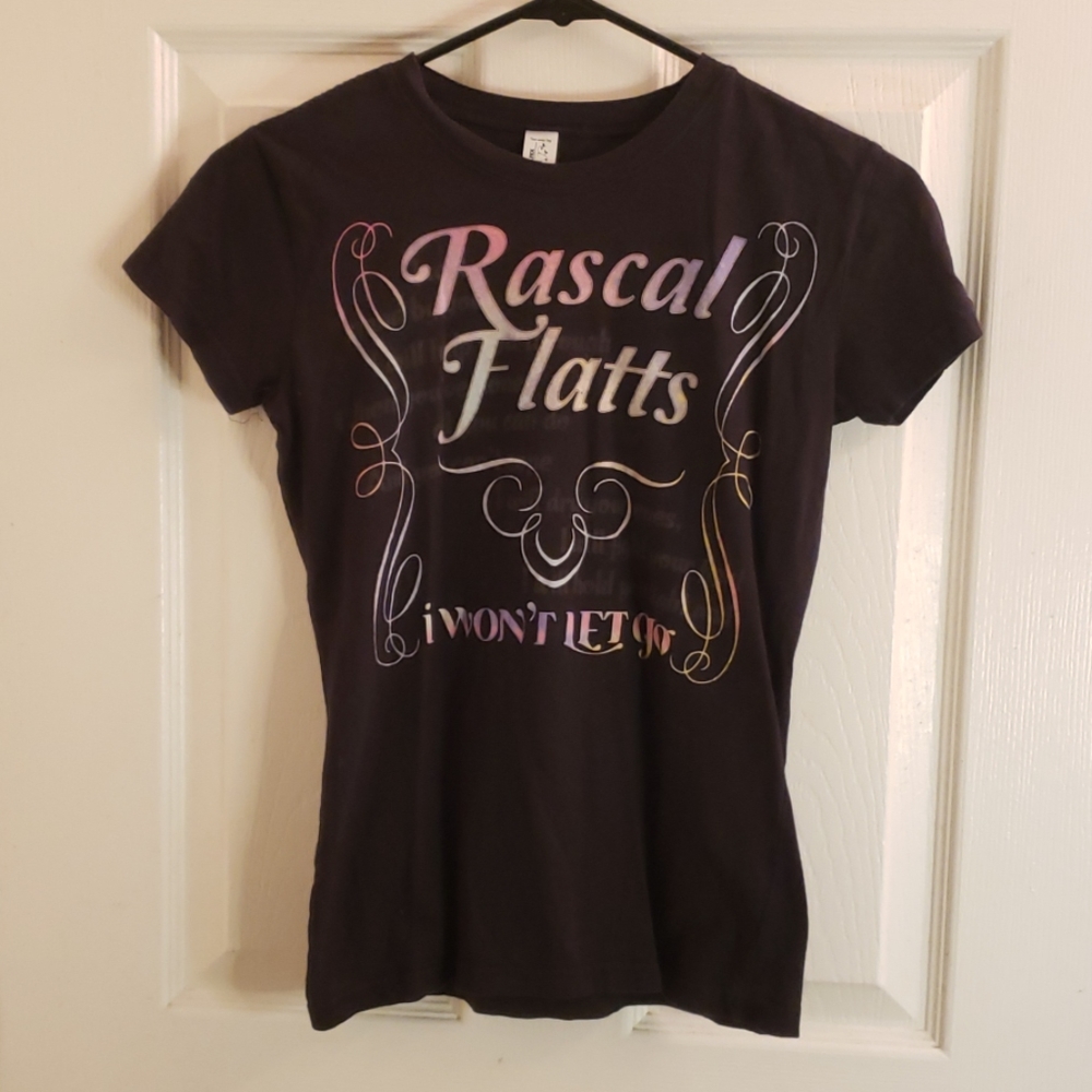 Rascal Flatts Band Country T-Shirt Black XS